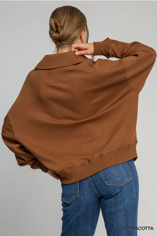 Collared Luxeknit Top