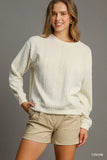 Jacquard Pullover Top