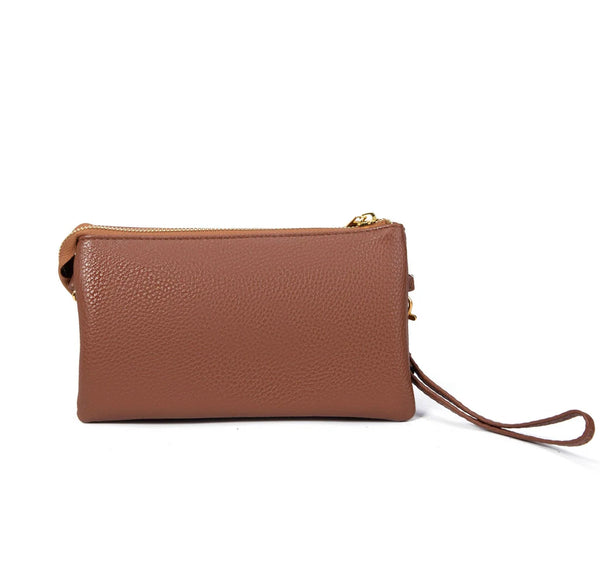 Monogrammable Three Compartments Crossbody Bag