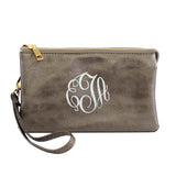 Monogrammable Three Compartments Crossbody Bag