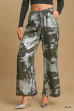 Metalic Wide Pants