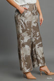 Metalic Wide Pants