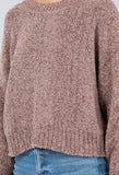 Mocha Dolman Sleeve Pullover