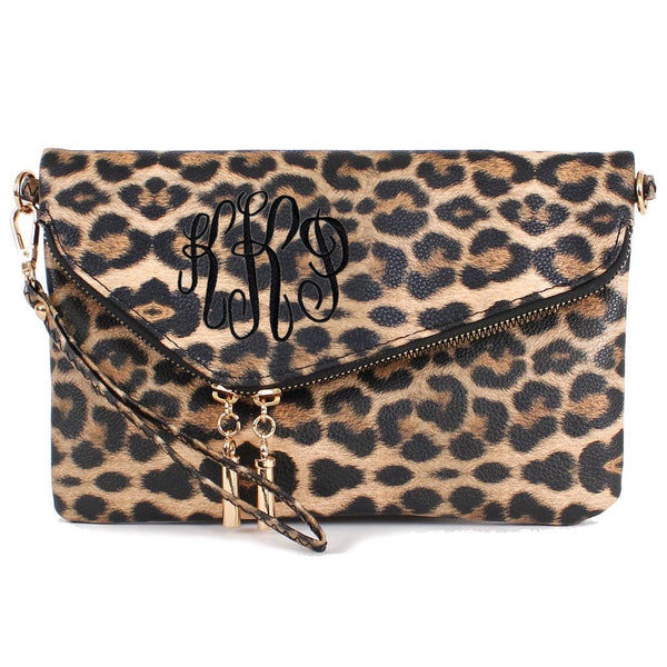 Envelope Animal Print  Clutch/Crossbody