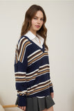 Stripe Pull-Over  Sweater