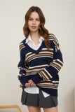 Stripe Pull-Over  Sweater