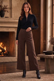 Wide Leg Pull On Crop