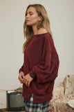Off Shoulder Sweater