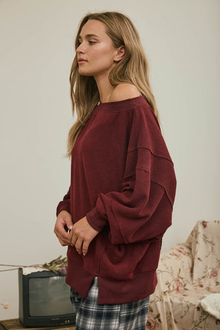 Off Shoulder Sweater