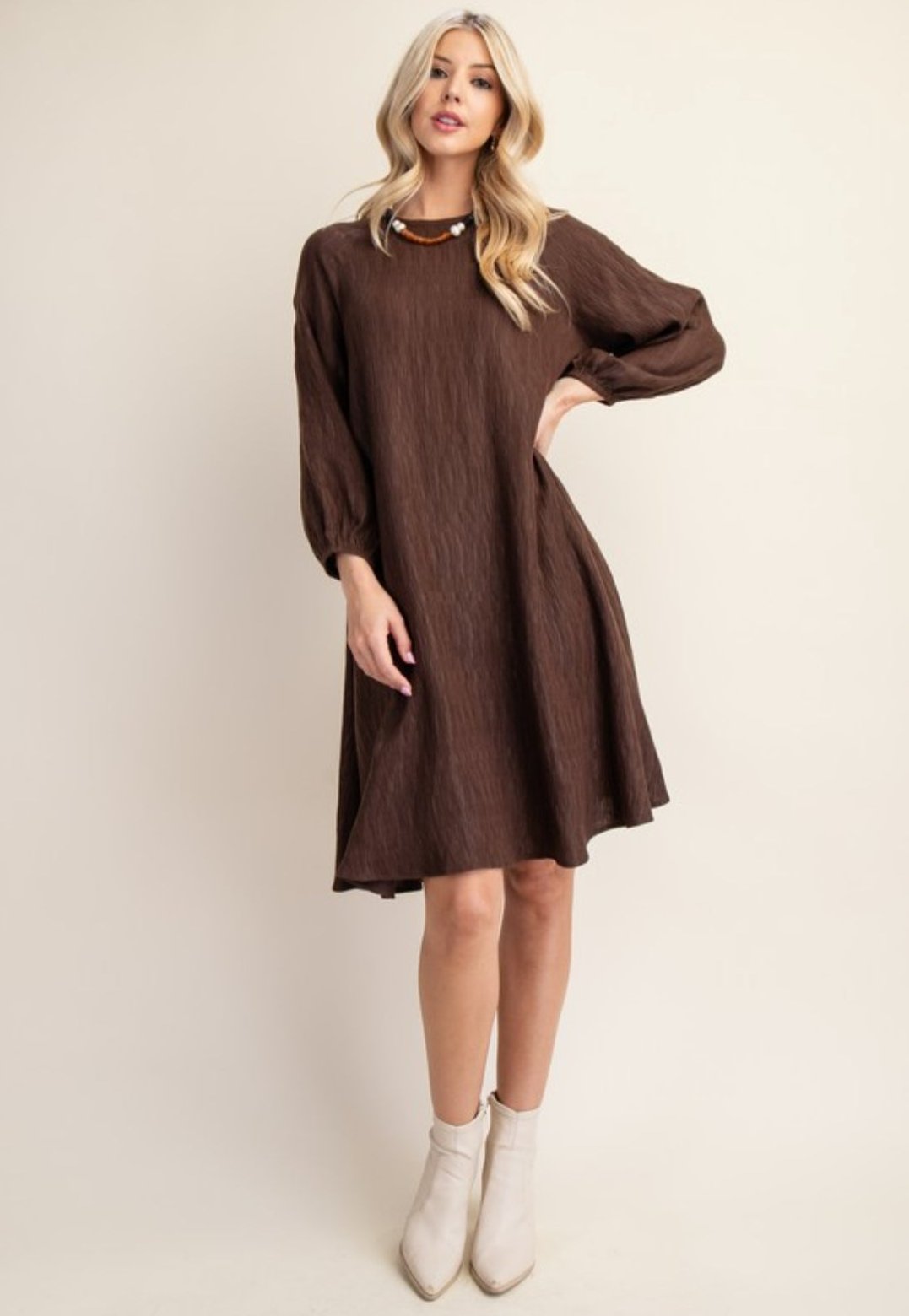 A-Line Swing Dress Dahlia: The Boutique A-Line Swing Dress Dahlia: The Boutique
