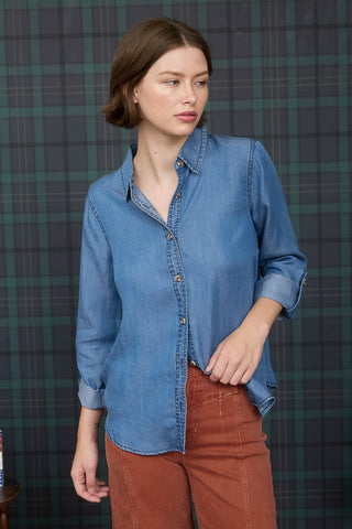 Tencel Button Down