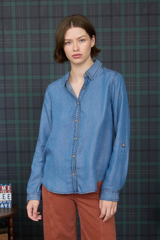 Tencel Button Down