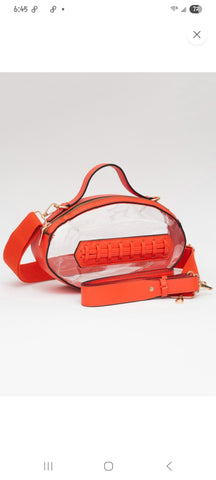 Gameday Football Clearbag Crossbody