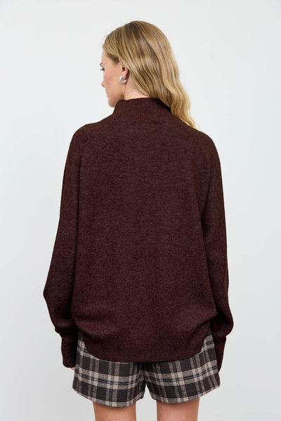 Mock Neck Sweater