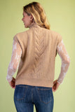 Roll Neck Sweater Vest