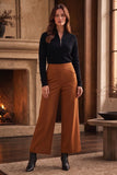 Wide Leg Pull On Crop