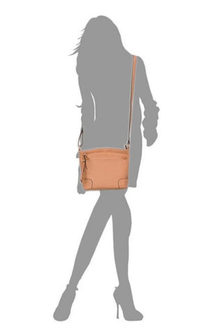 Multi Zip Pocket Crossbody