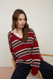 Stripe Pull-Over  Sweater