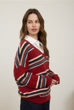 Stripe Pull-Over  Sweater