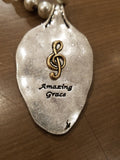 Vintage Spoon Amazing Grace Necklace