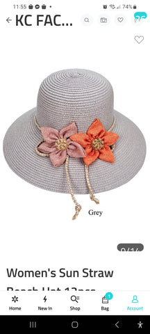 Women’s Sun Straw Beach Hat