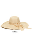 Women’s Wide Brim Beach Hat